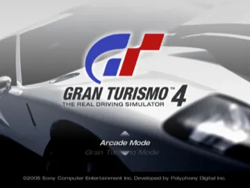 Gran Turismo 4 screen shot title